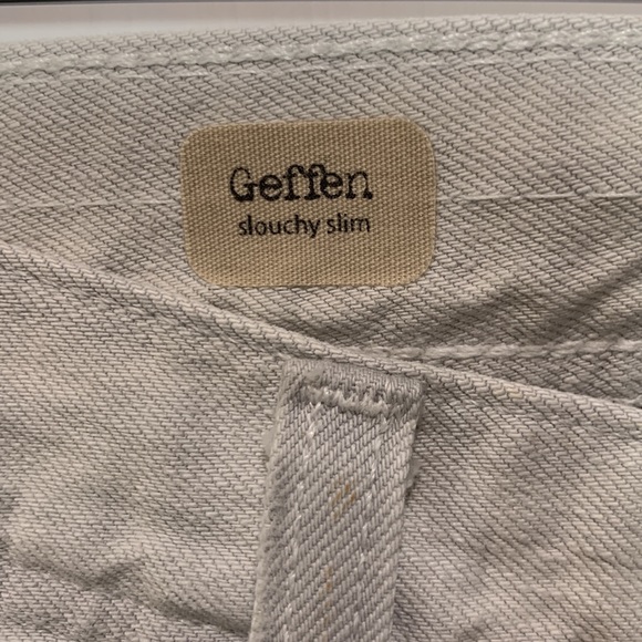 Ag Adriano Goldschmied Mens Geffen Slouchy Slim Distressed Jeans - Picture 6 of 11